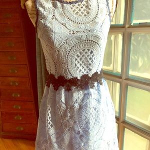 Light blue Lacey dress